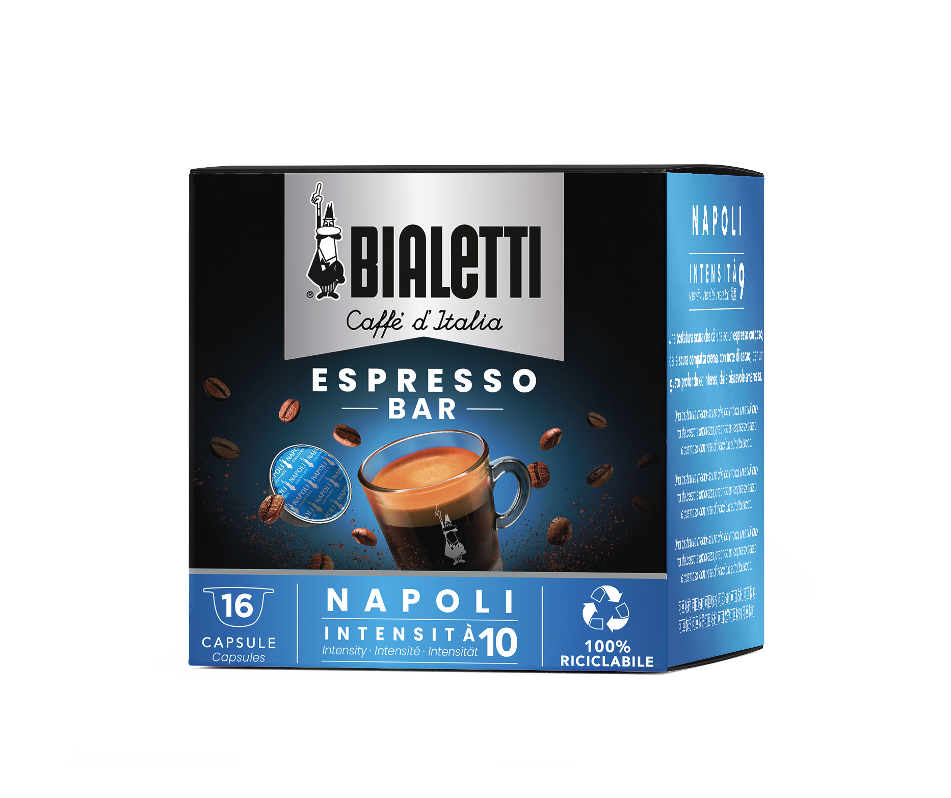 Kit 128 Capsule Bialetti Napoli